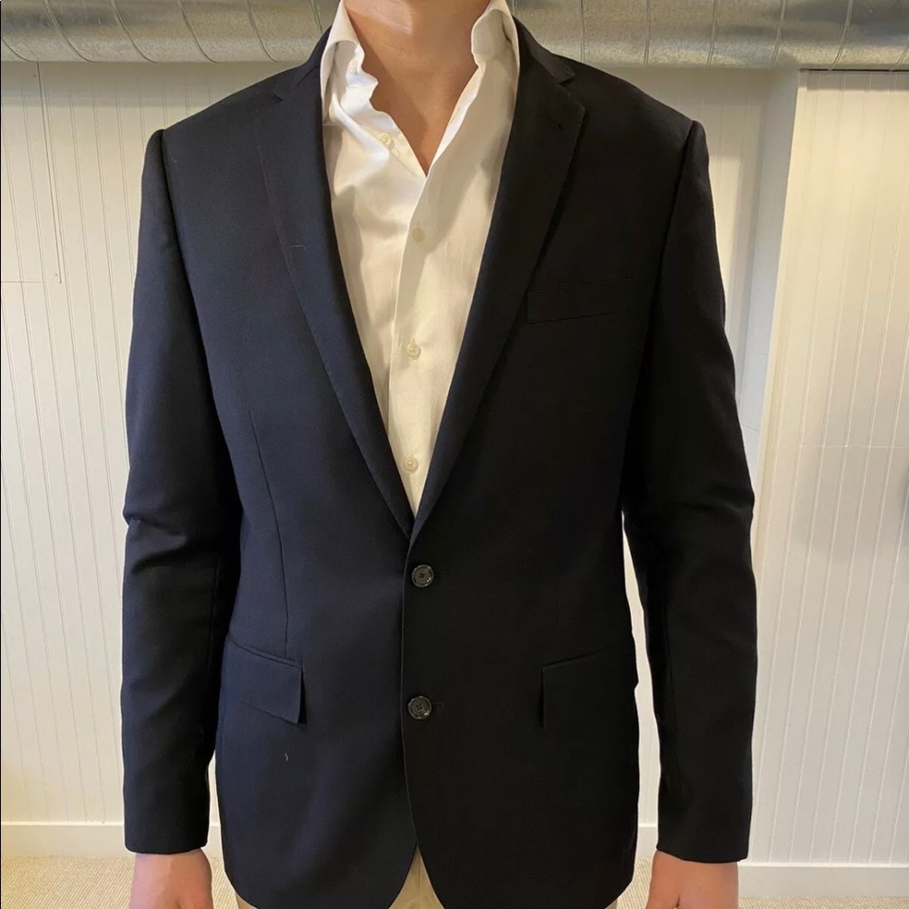 j crew sport coat Navy 42L